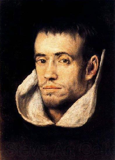 El Greco Portrait of Dominican